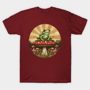 Frog on a Toadstool T-Shirt